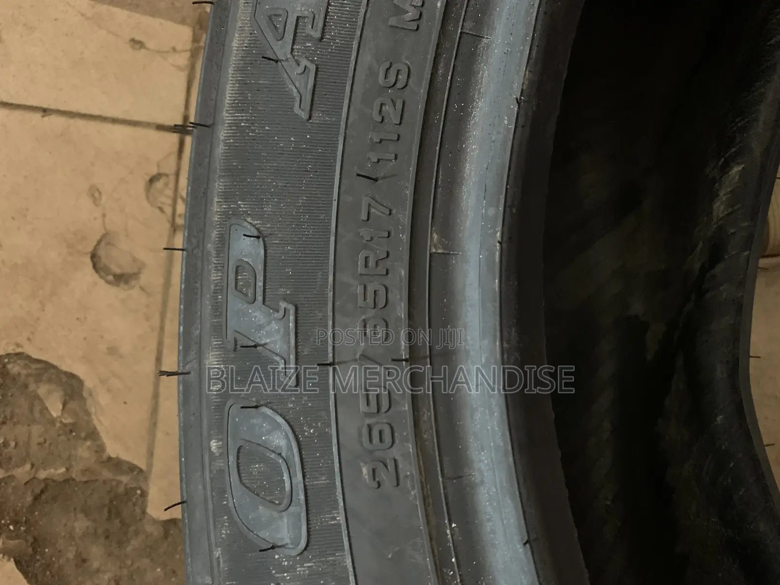 265/65r17 Dunlop Tyre