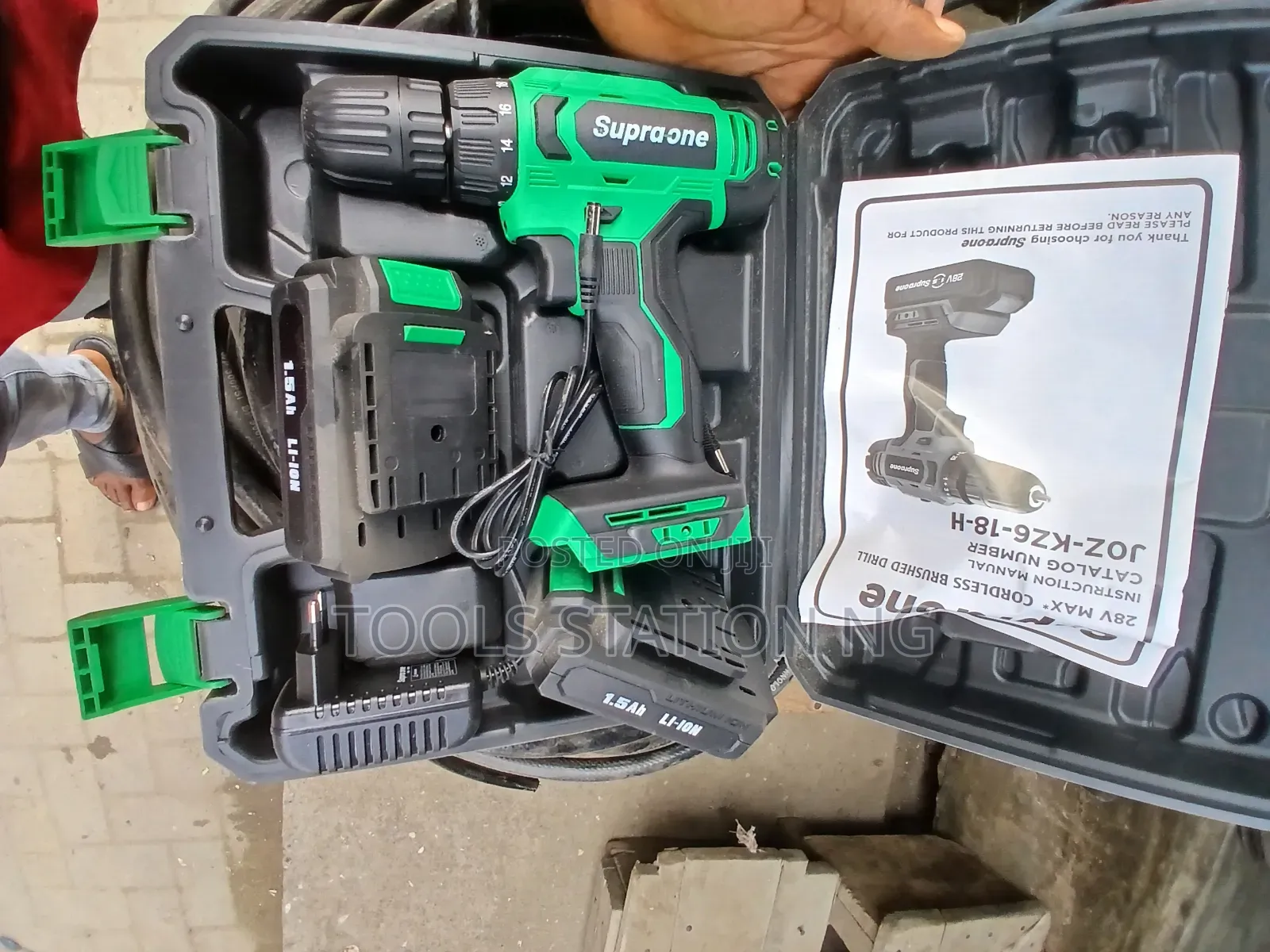 Supro-One Cordless 10mm Drilling Machine