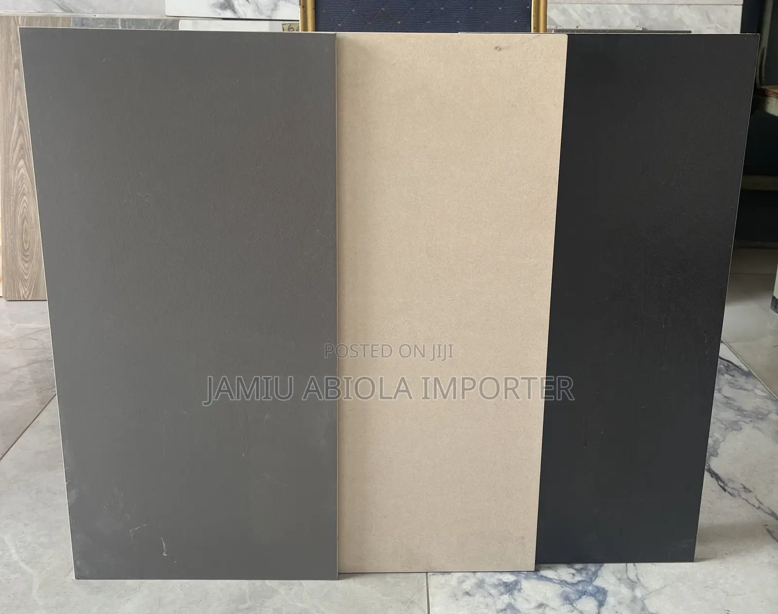 30x60 Goodwill Stairs Case Tile Gray ,Light Brown, Black