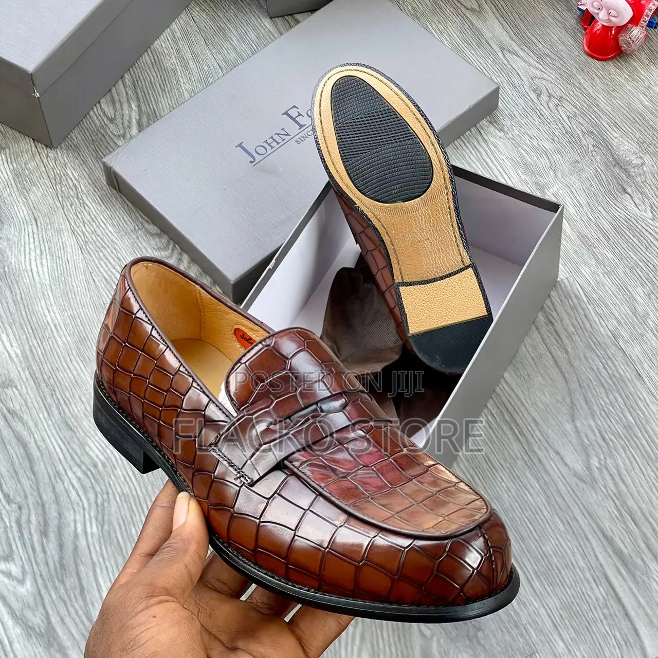 Original John Foster Loafers Shoes