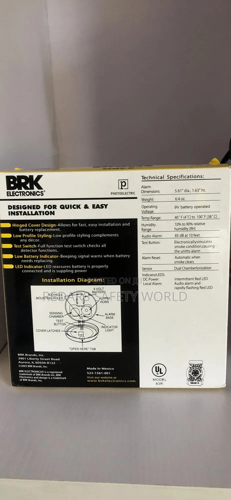 Photoelectric Smoke Alarm