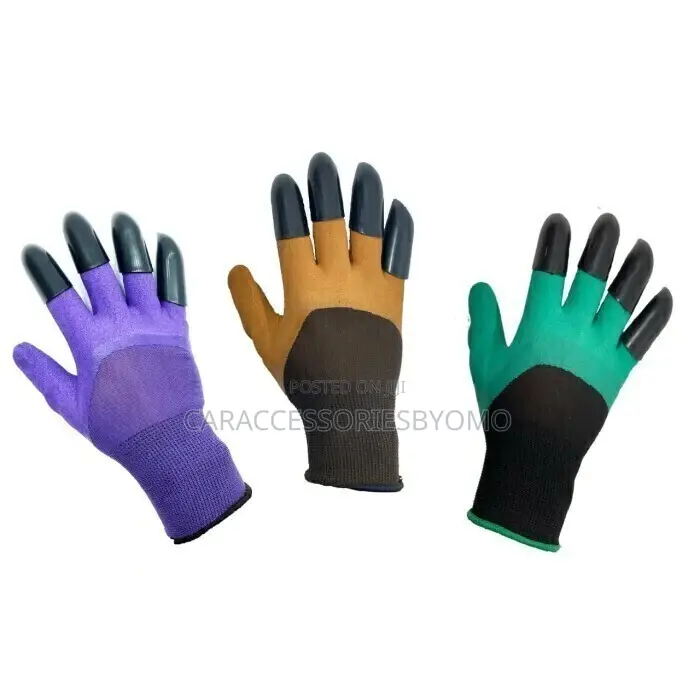 Digging Raking Planting Gardening Gloves With Claws