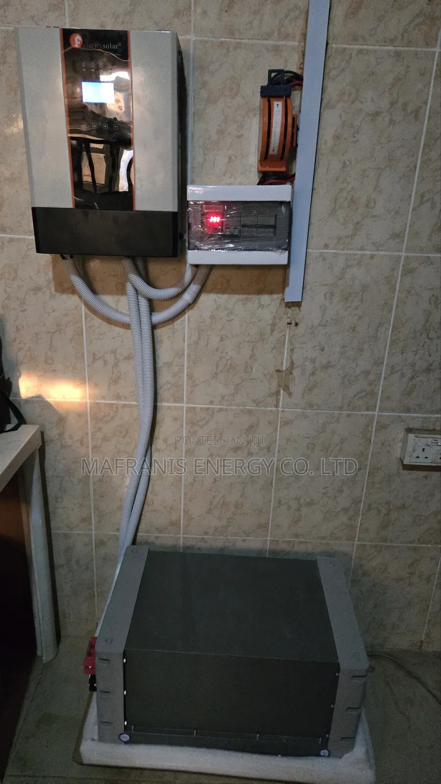 3kva Inverter With 5kwh Battery And 6 Pcs 480watt Panels