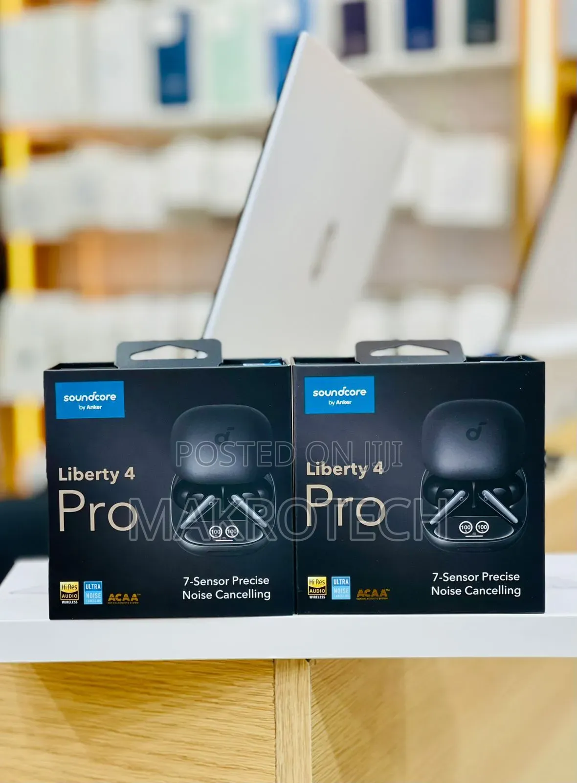 Soundcore Liberty 4 Pro by Anker, Noise Cancelling Wireless