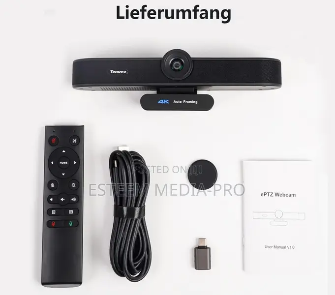 Tenveo Va300c Conference Webcam With Microphone