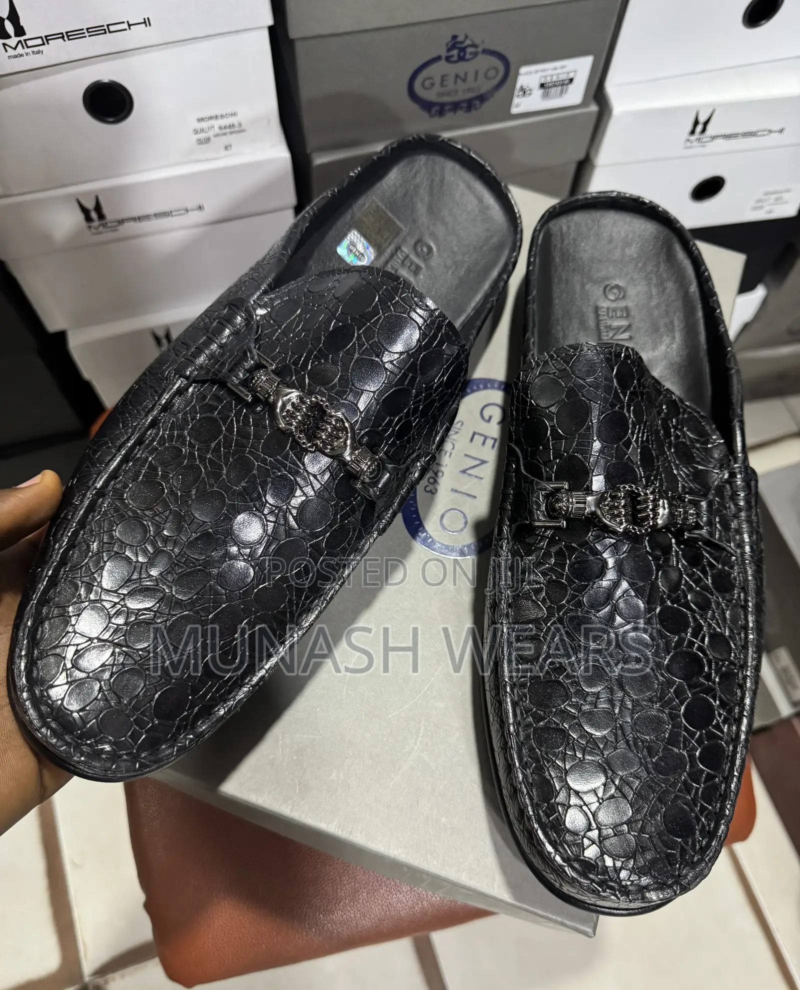 Italian Genio Royal Shoe 40-48,Nationwide Delivery