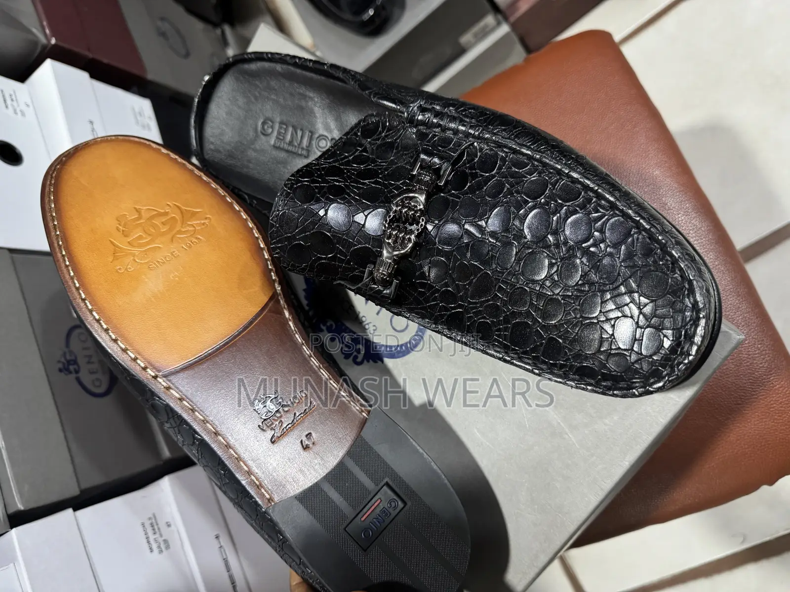 Italian Genio Royal Shoe 40-48,Nationwide Delivery