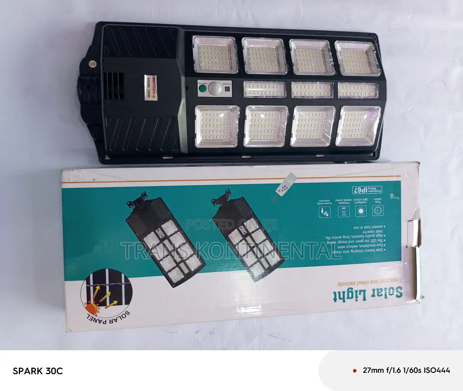 Solar Light Private Street Lamp Without Electricity 120w
