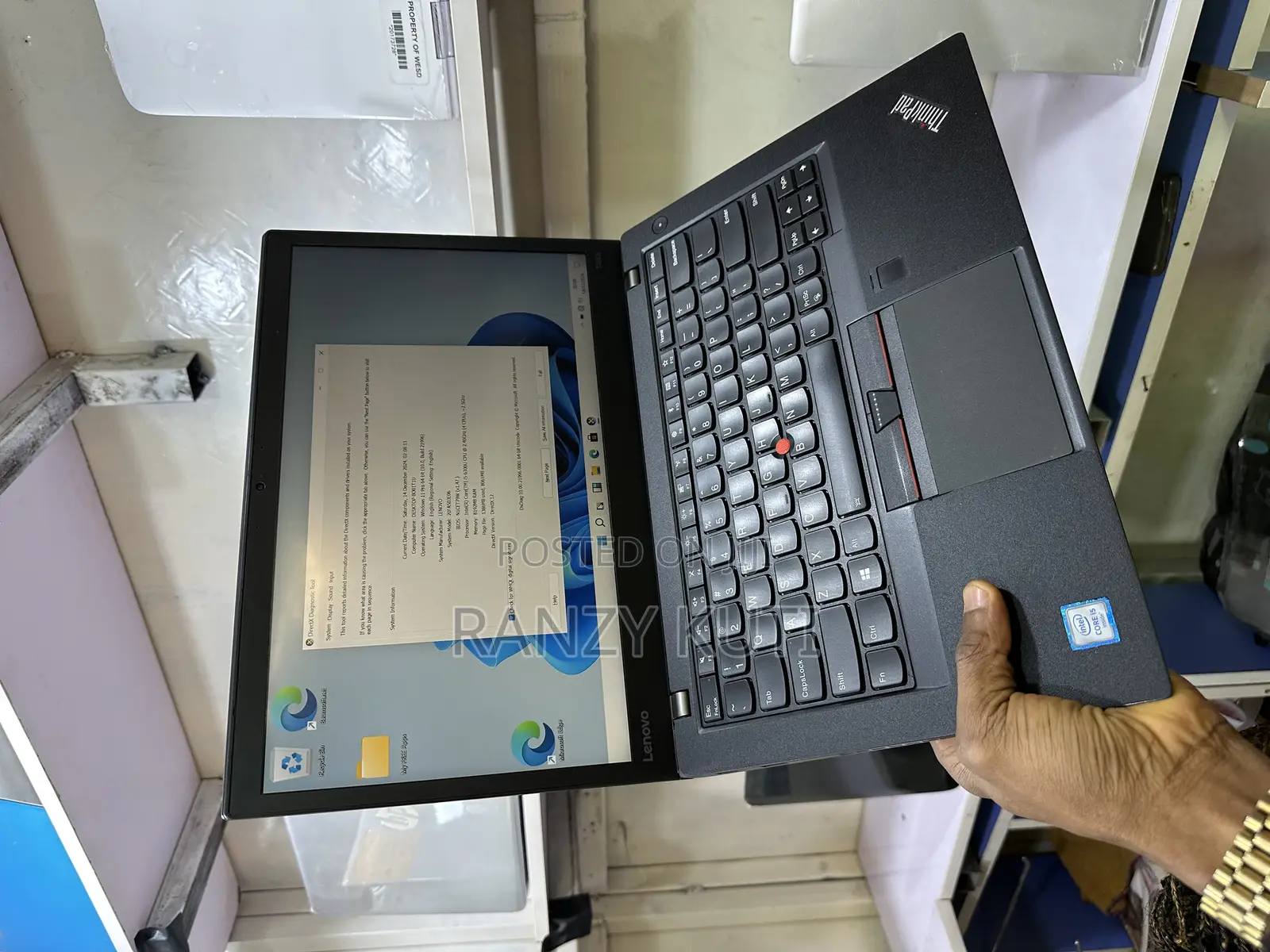 Laptop Lenovo ThinkPad T460s 8GB Intel Core I5 SSD 256GB