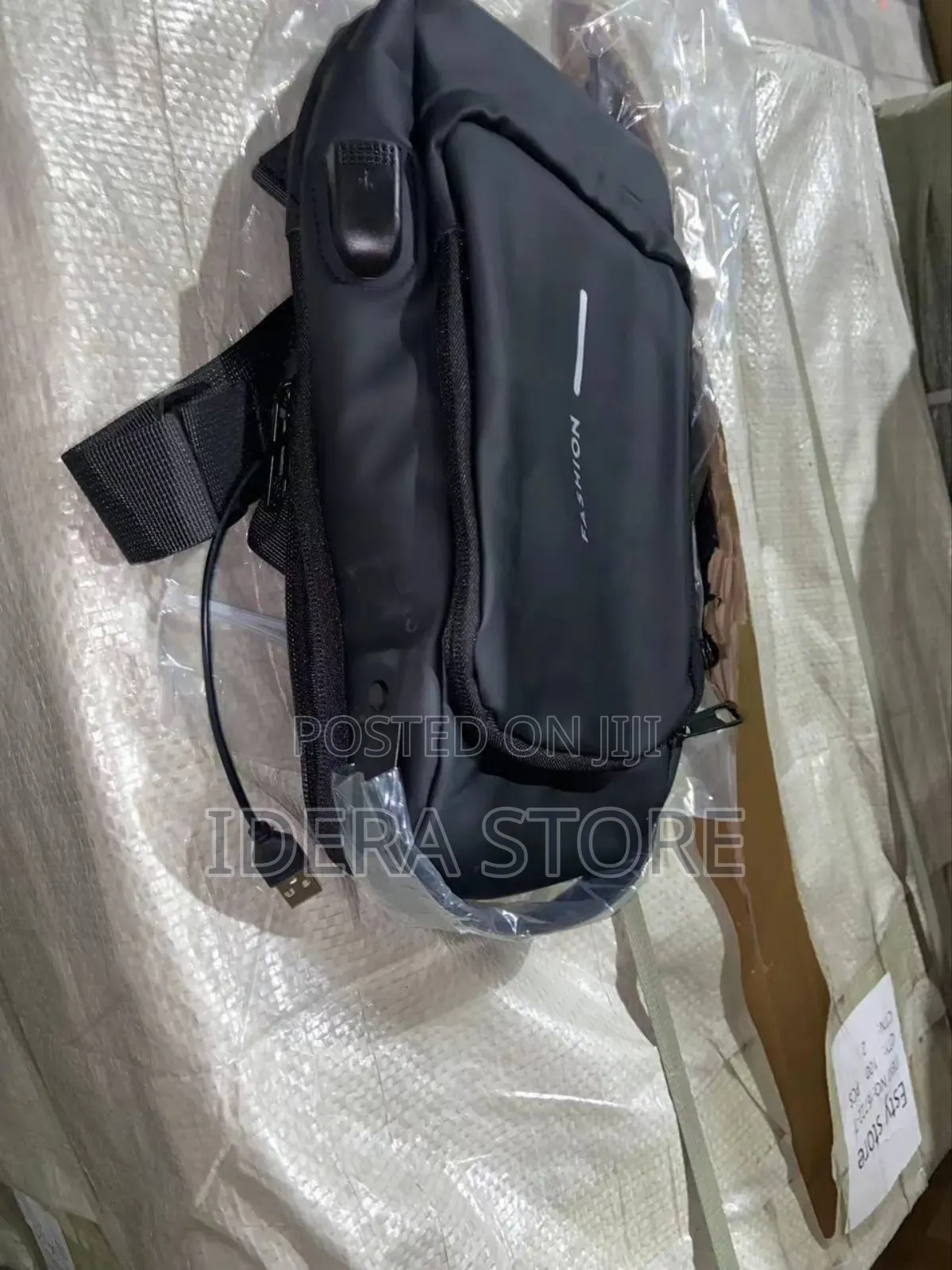 Men Anti Theft Waterproof Bag Crossbody Bag With Anti Lock