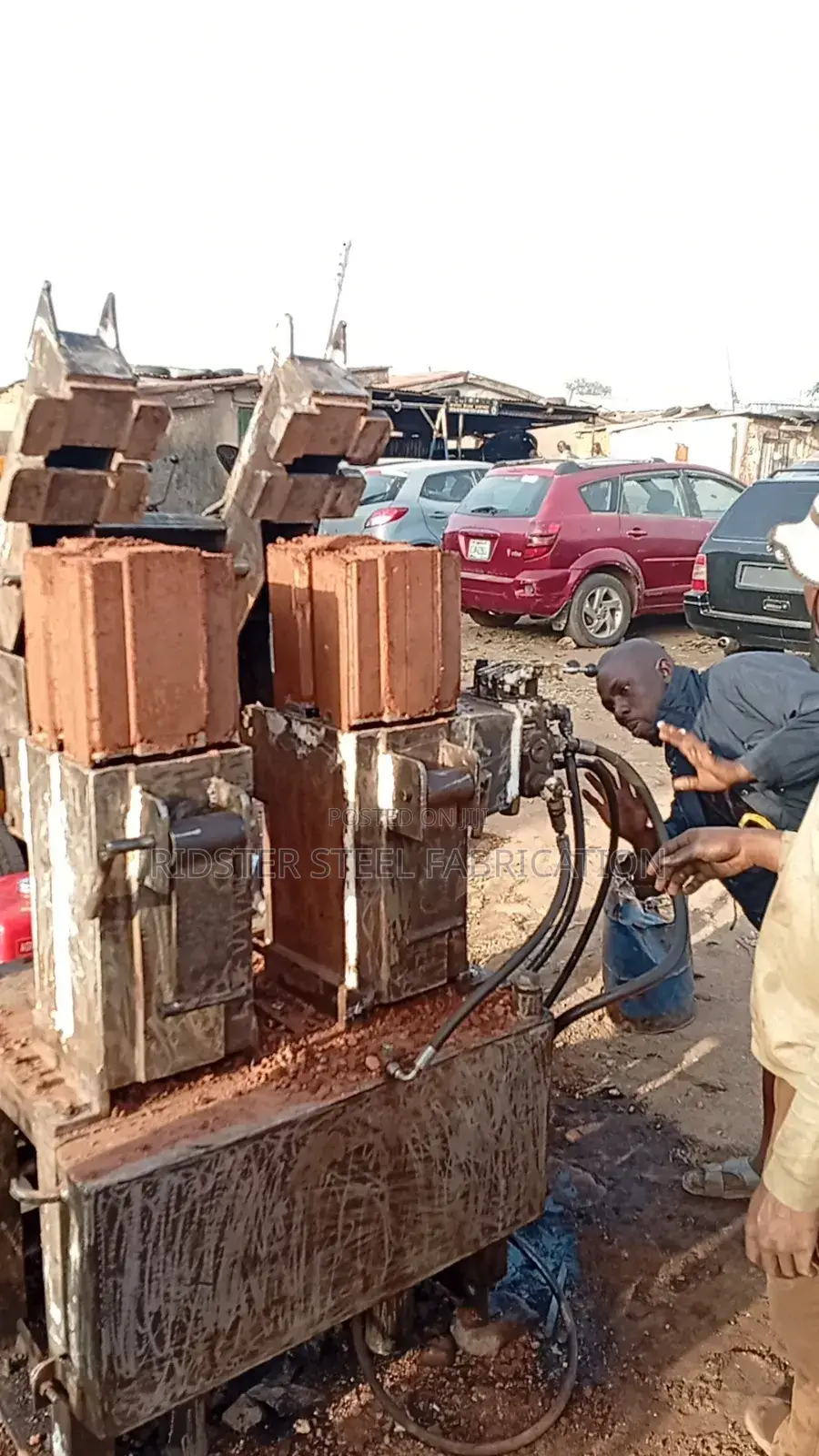 Interlock Bricks Manual and Eletric Machine