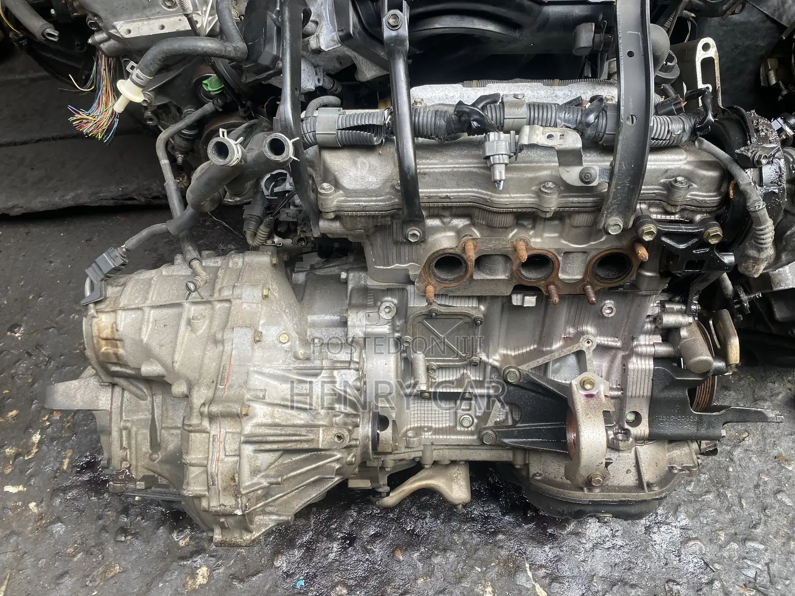 Complete Engine and Gearbox 3mz 2while Drive 13pin Gearbox