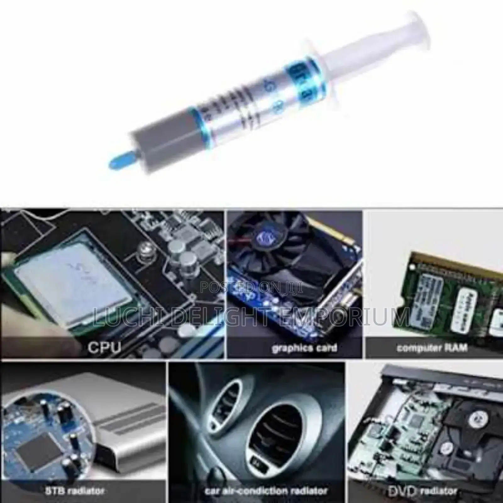 Cooling Paste Thermal Grease Compound Silicone Grey - 30g