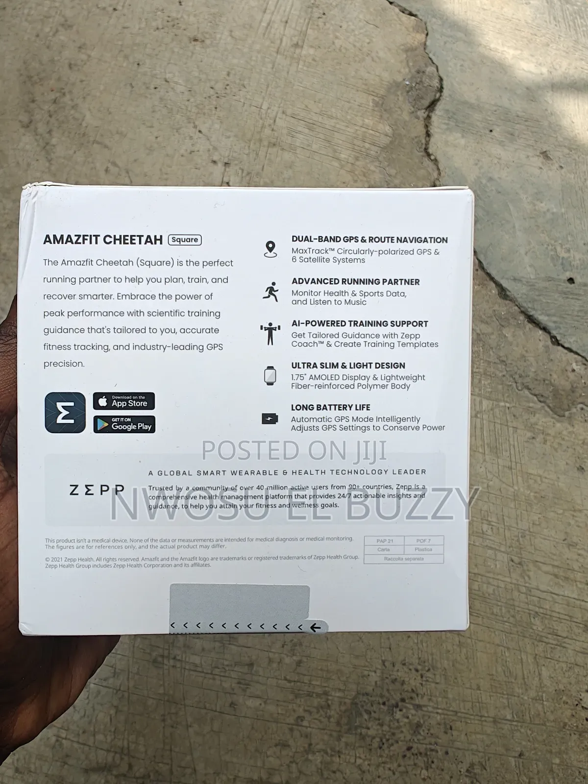 Amazfit Cheetah Square Smart Watch