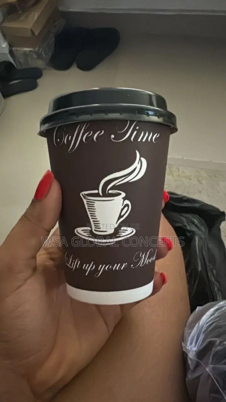 Disposable Coffee Paper Cup 50pcs