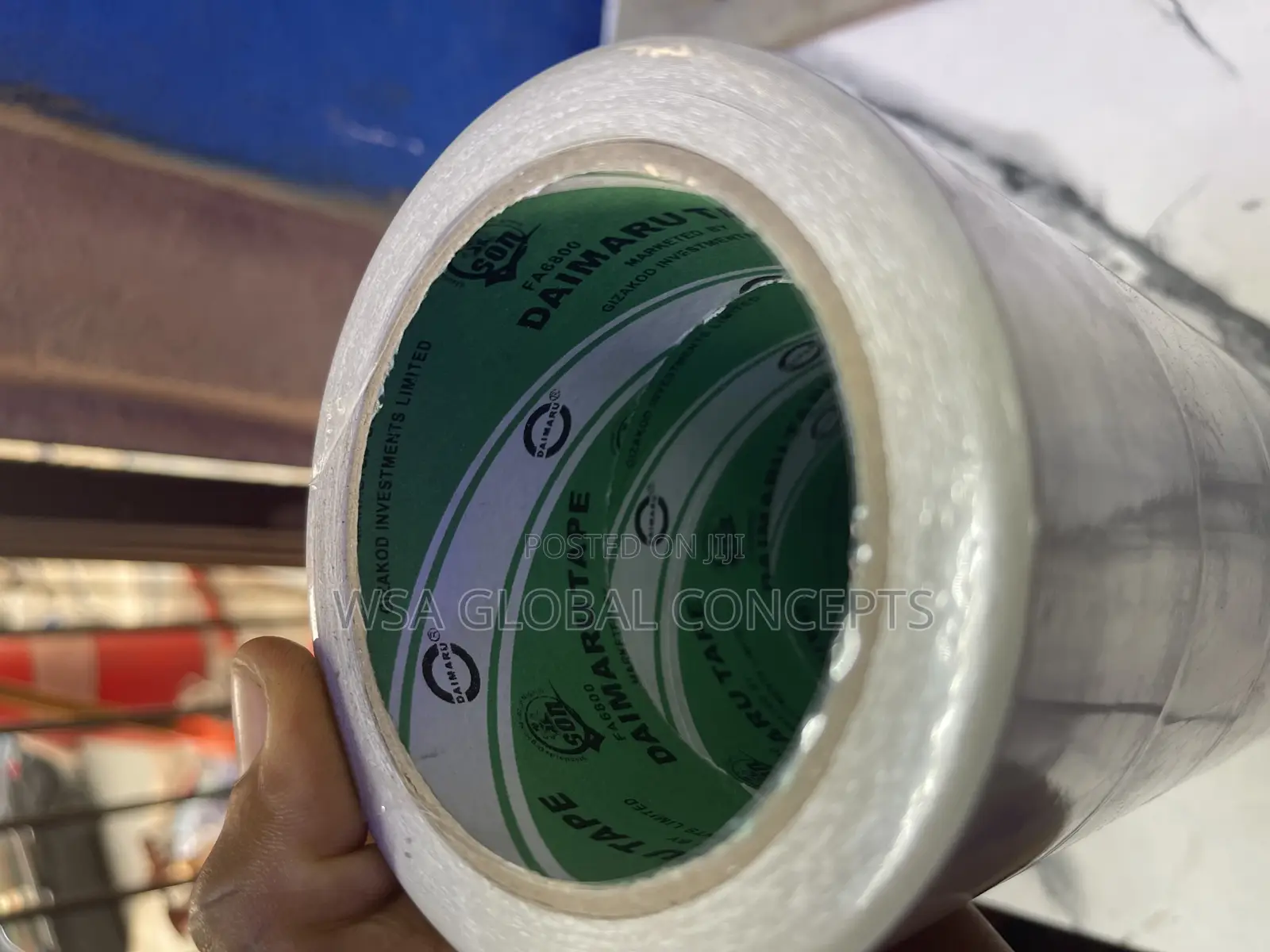 6 Roll of Double Sided White Tape