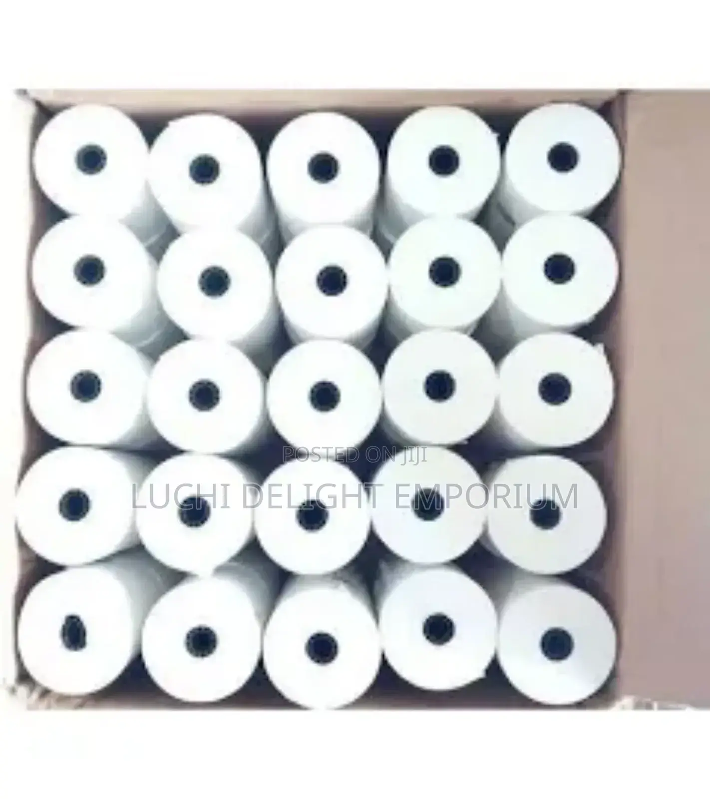 1 Carton of 80 by 80mm Thermal Paper Roll