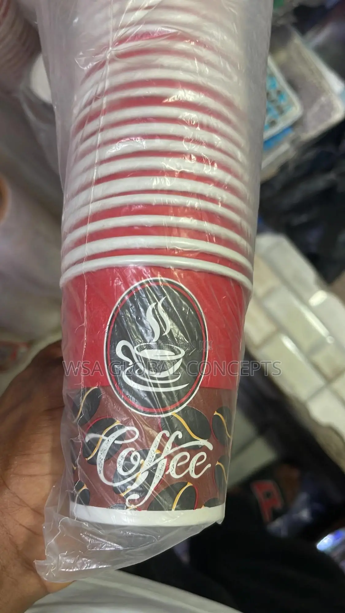 8oz Disposable Coffee Paper Cups 50pcs