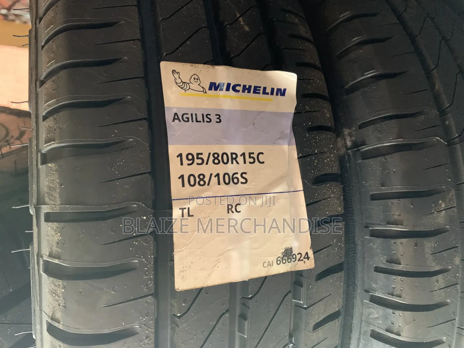 195/80r15c Michelin Tyre