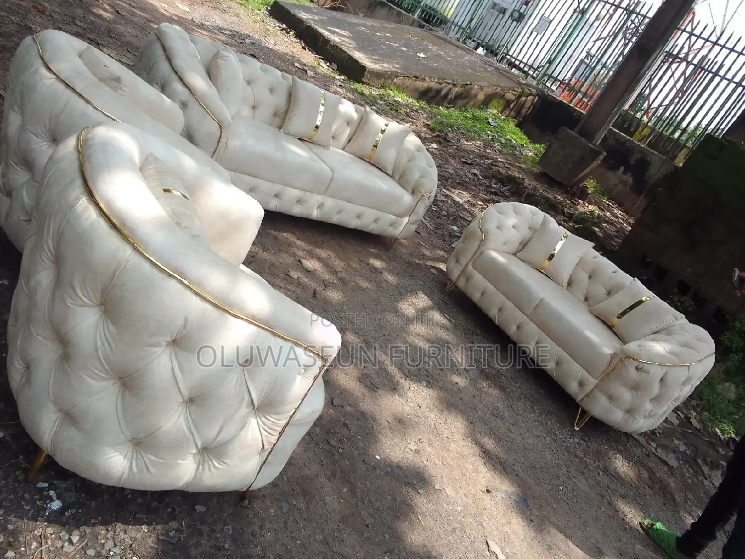 Luxury Set of Chairs by Oluwaseun Furniture