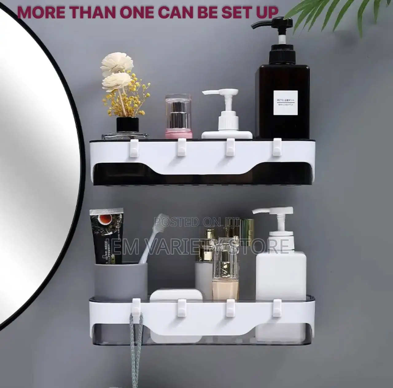 Classic Single Kitchen/Bathroom Wall Shel