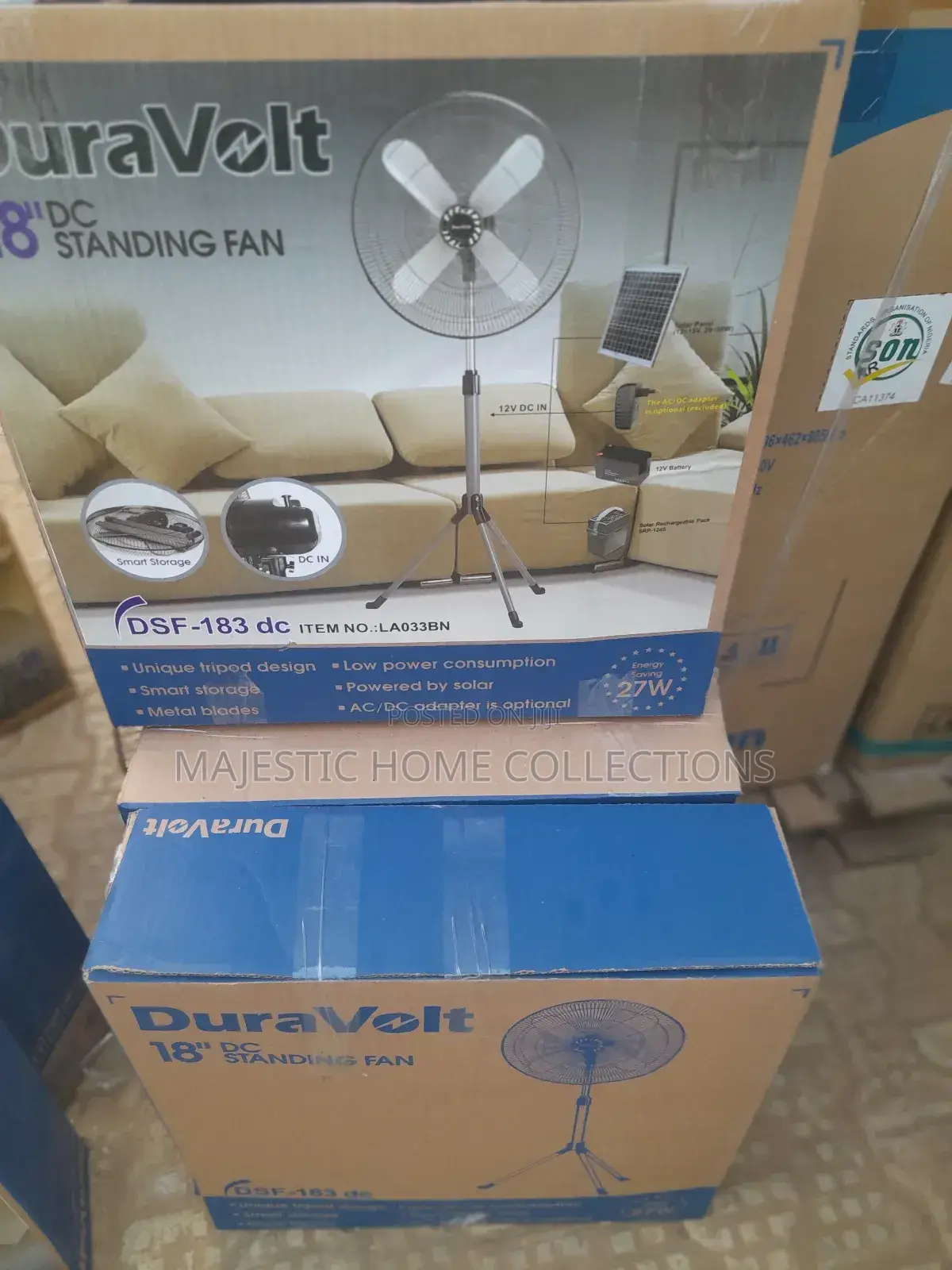 Duravolt 18 Inches Dc Standing Fan