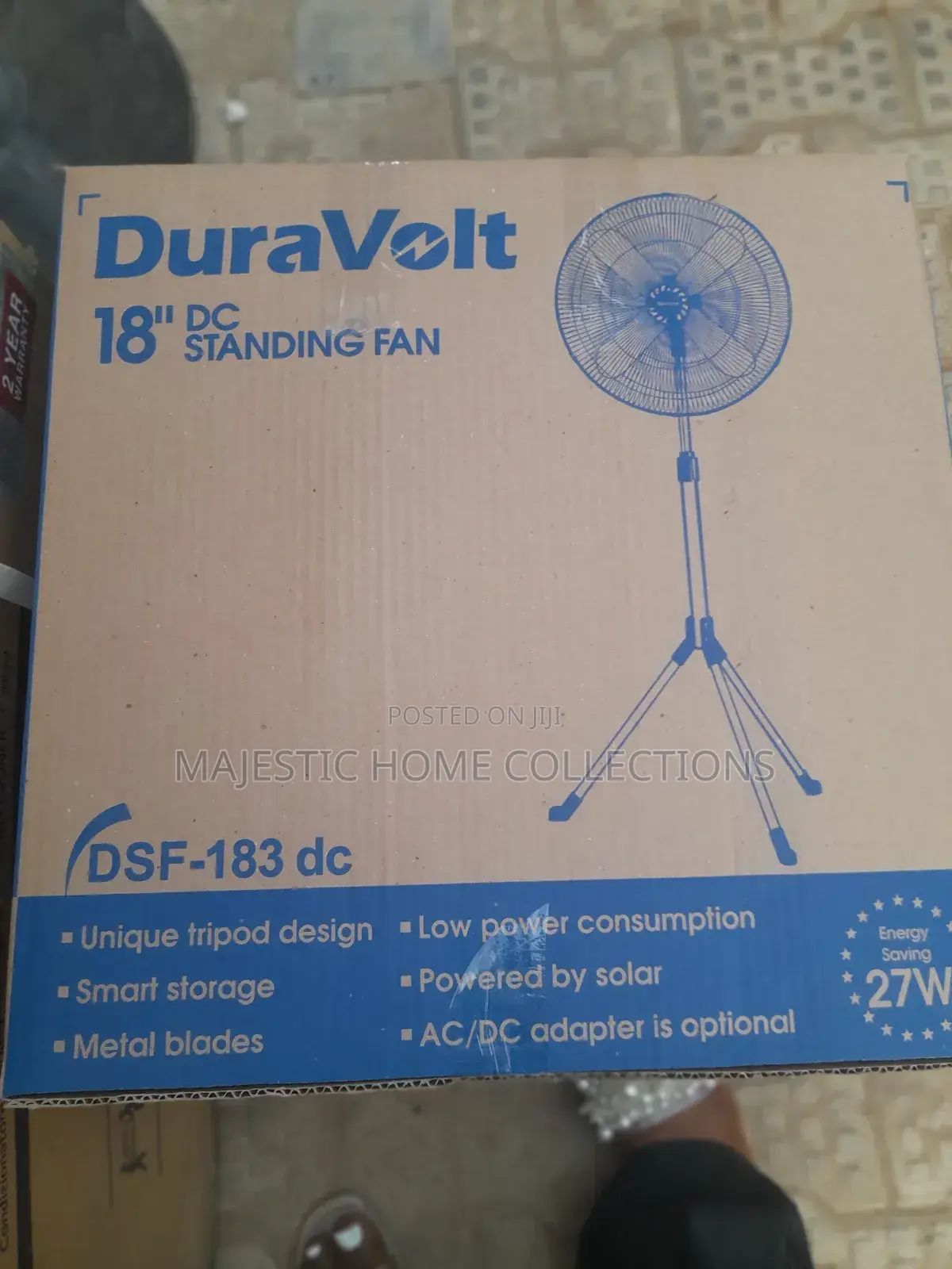 Duravolt 18 Inches Dc Standing Fan