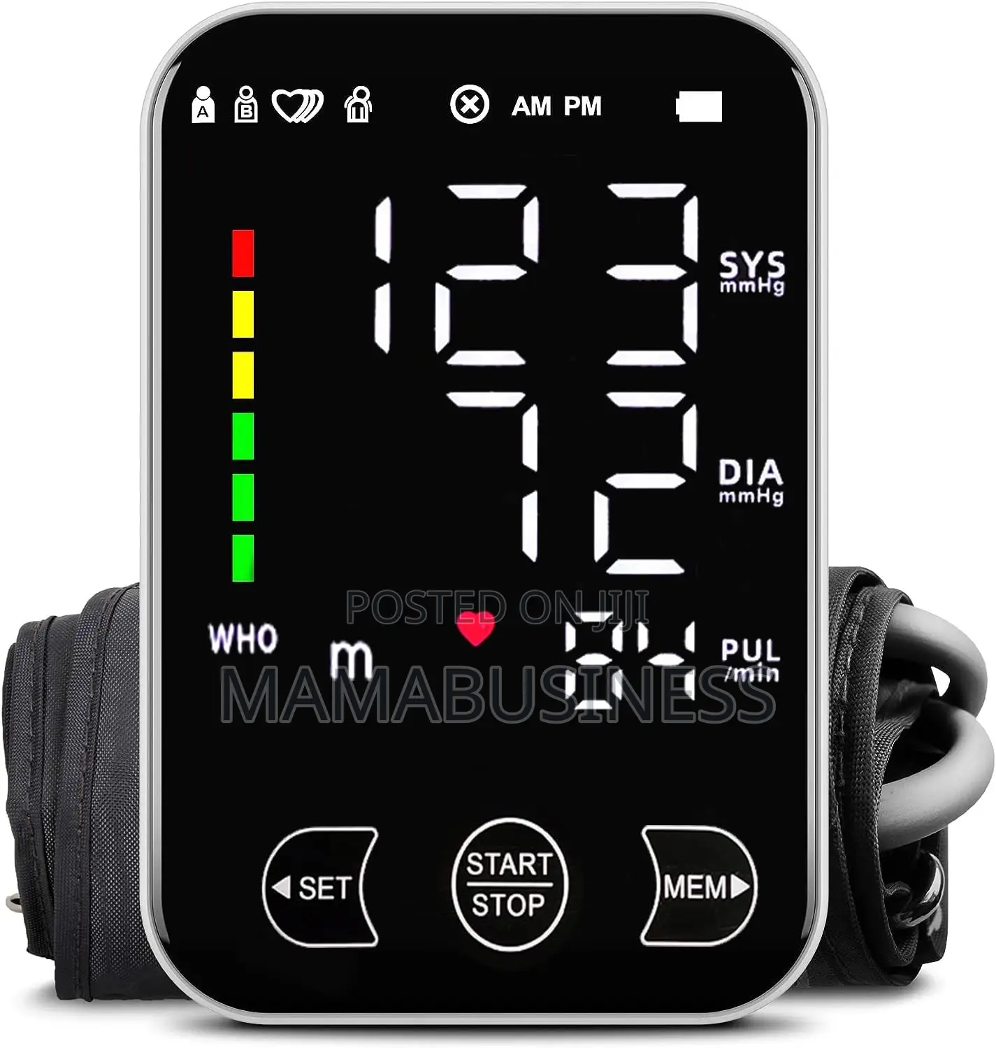 Medical Upper Arm Digital Blood Pressure Monitor