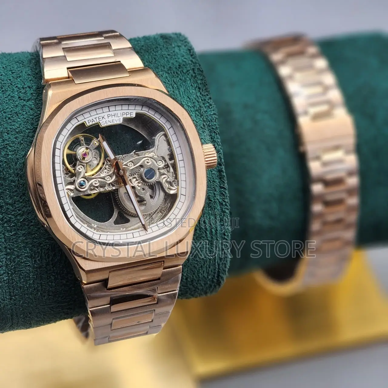 Patek Philippe Quality Luxury Men Chain Wristwatch