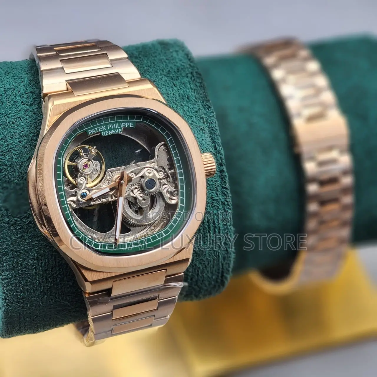 Patek Philippe Quality Luxury Men Chain Wristwatch