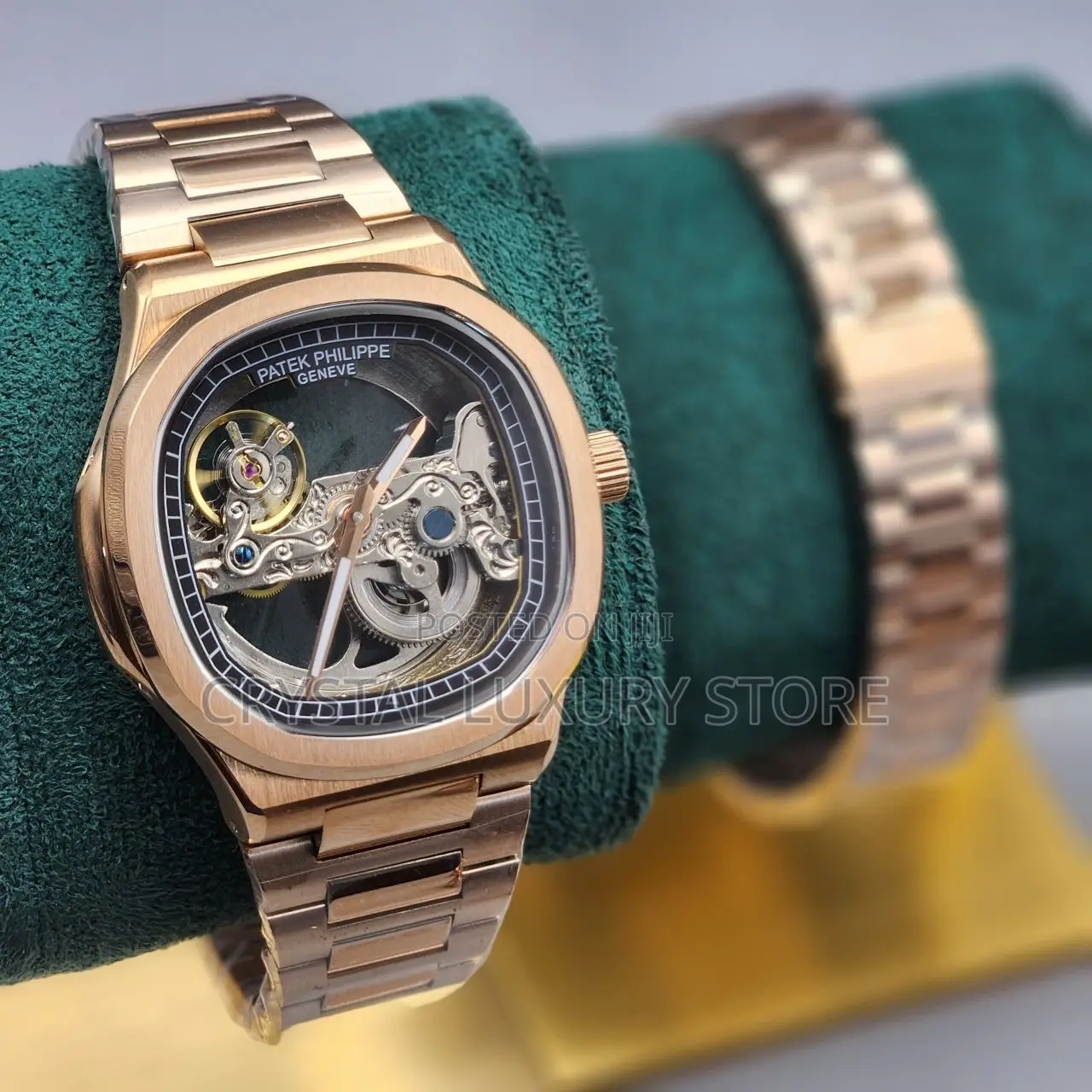 Patek Philippe Quality Luxury Men Chain Wristwatch