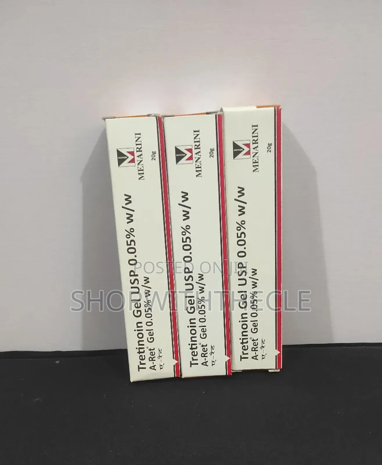 Tretinoin Gel 0.05% (Retin A) - 20g