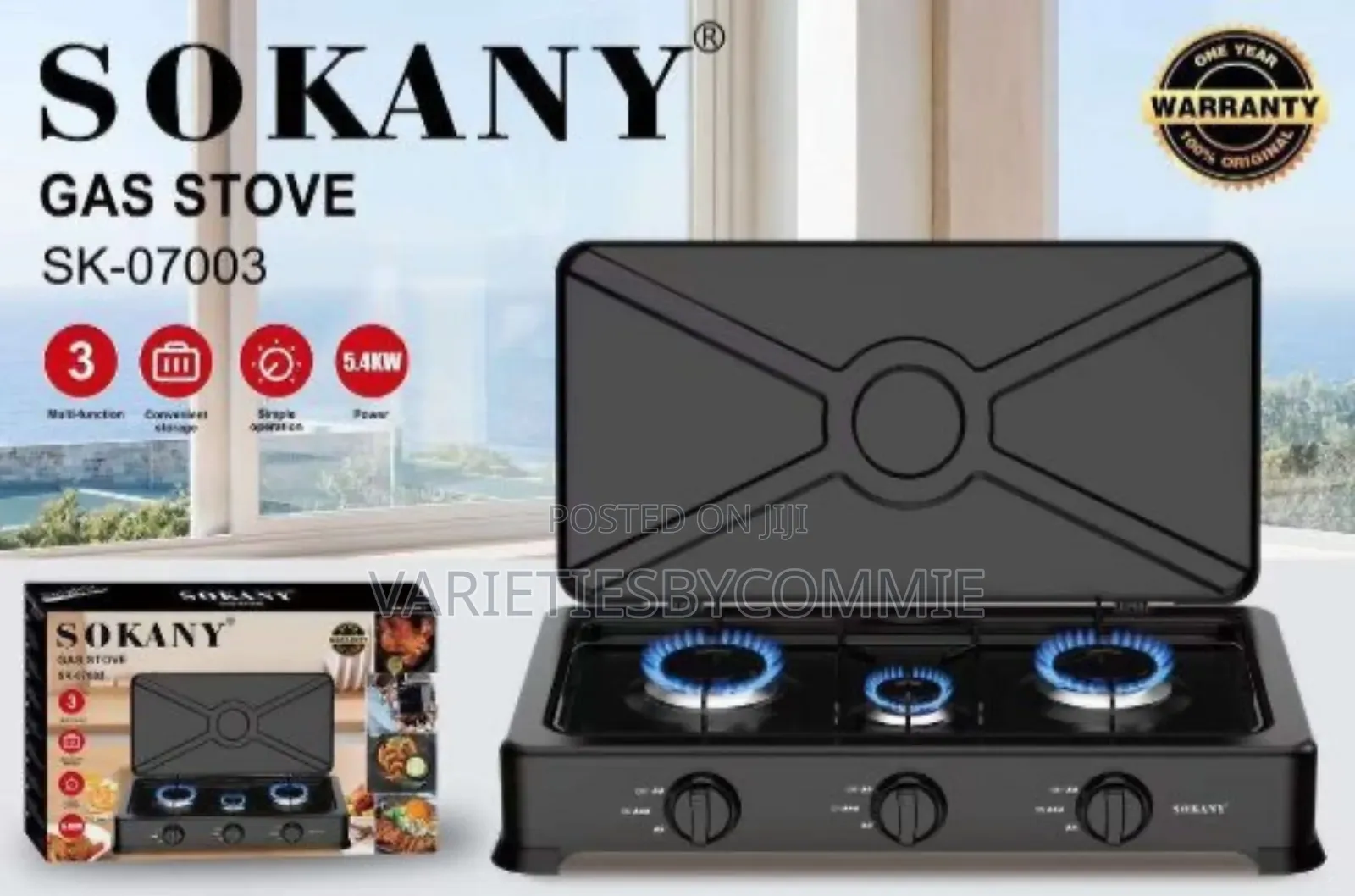 High Quality Sokany Gas Stove