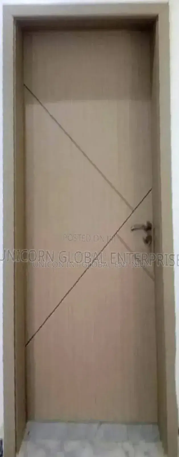 Turkesh Wooden Door With Archtried Frame 9 Inch