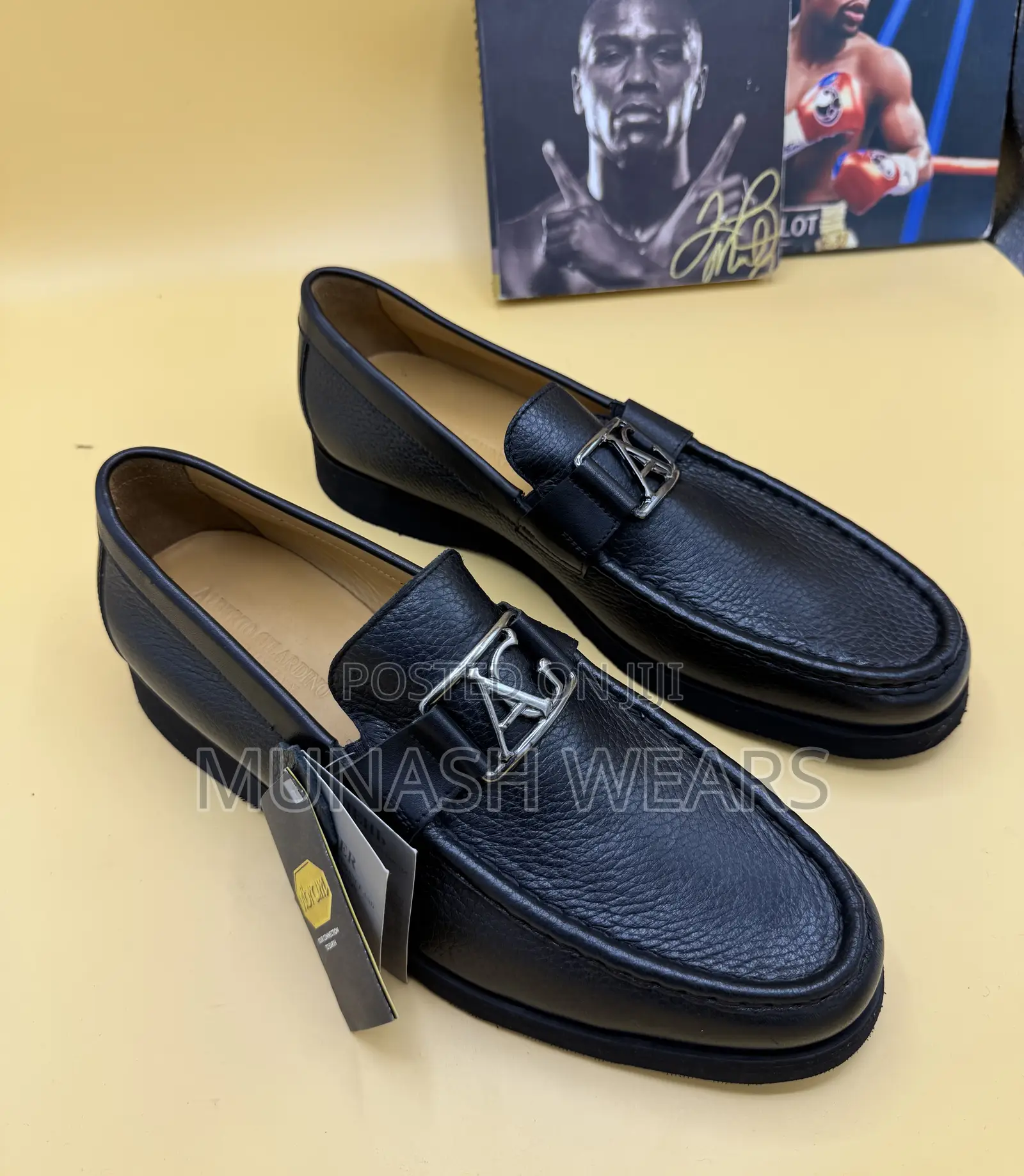 Italian Leather Alberto Luxury Shoe