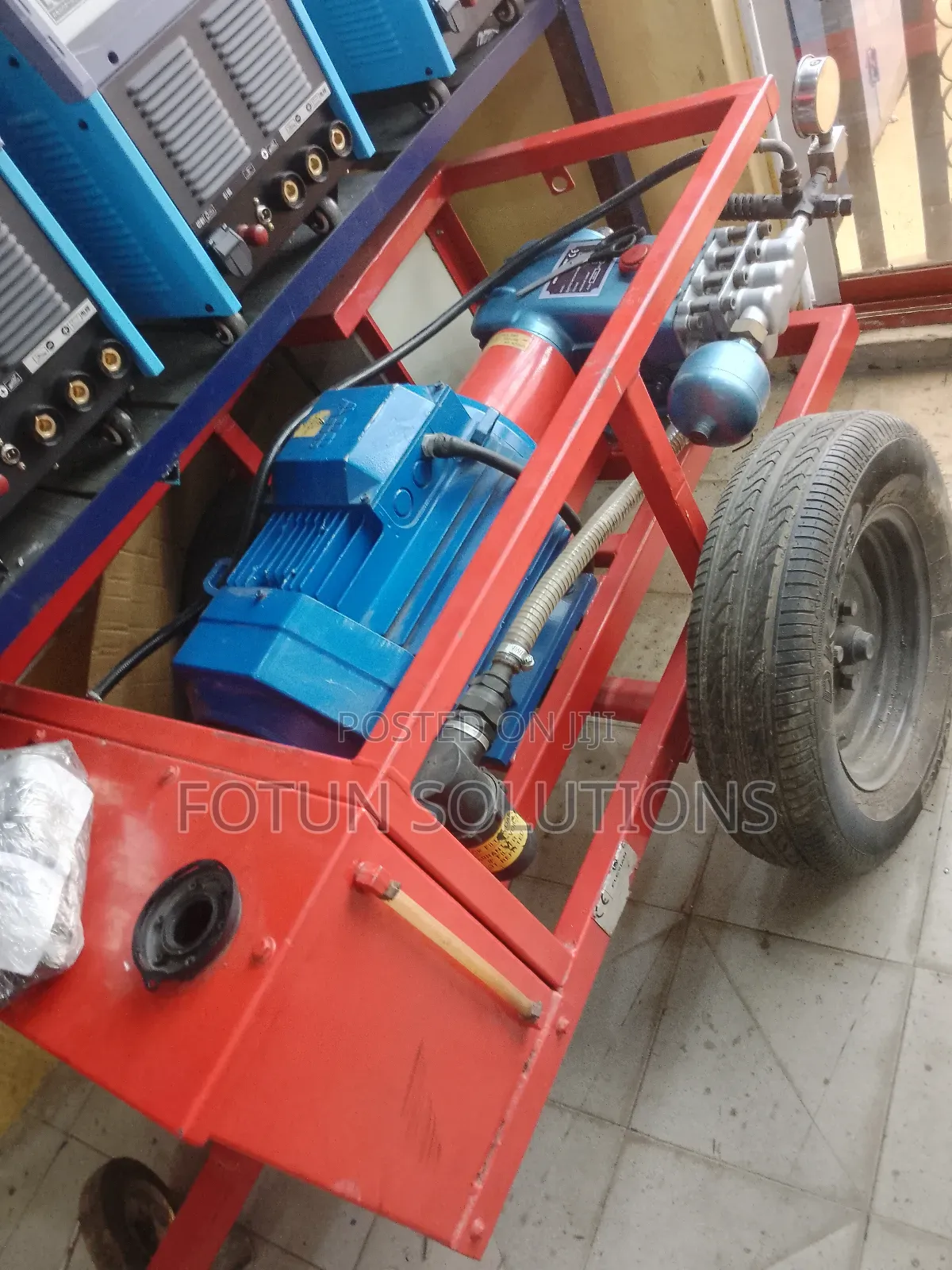 Hydro Blasting Machine 10,000 Psi