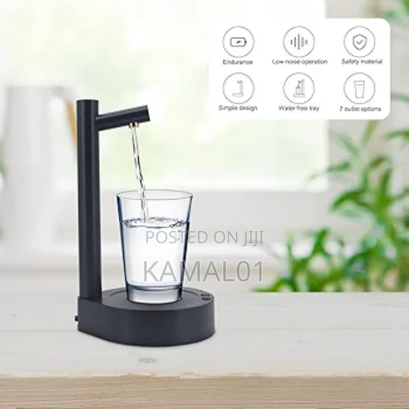 Automatic Rechargeable Intelligent Water Dispenser