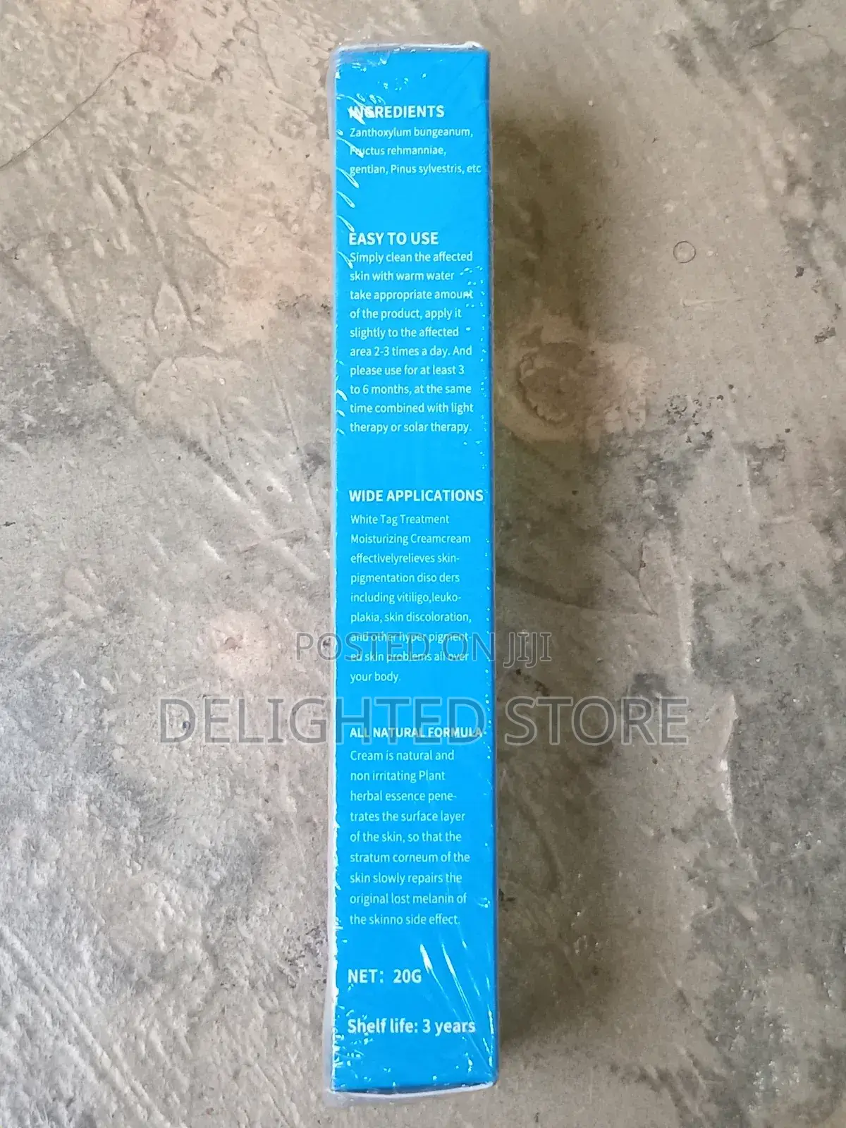 Vitiligo Treatment Moisturizing Ointment/Cream (20g)