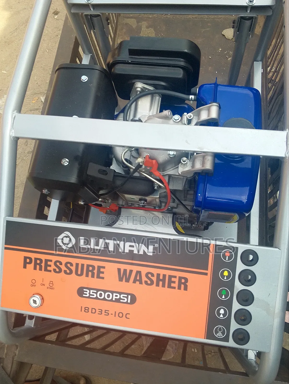 3500psi Lutian Pressure Wash Diesel 10hp