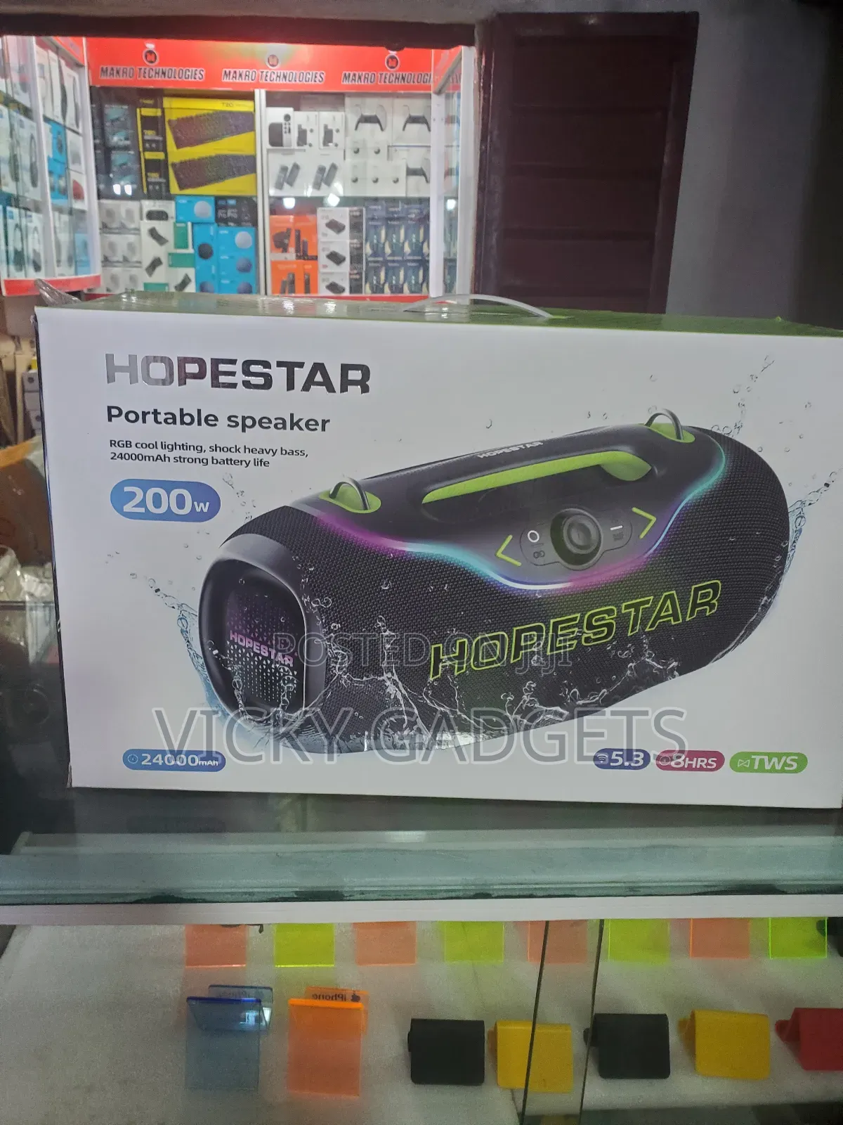 Hopestar A6 Club Speaker 24000mah Battery Capacity