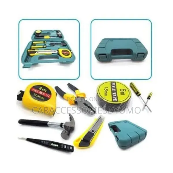 16 Pieces Set of Tools With Box