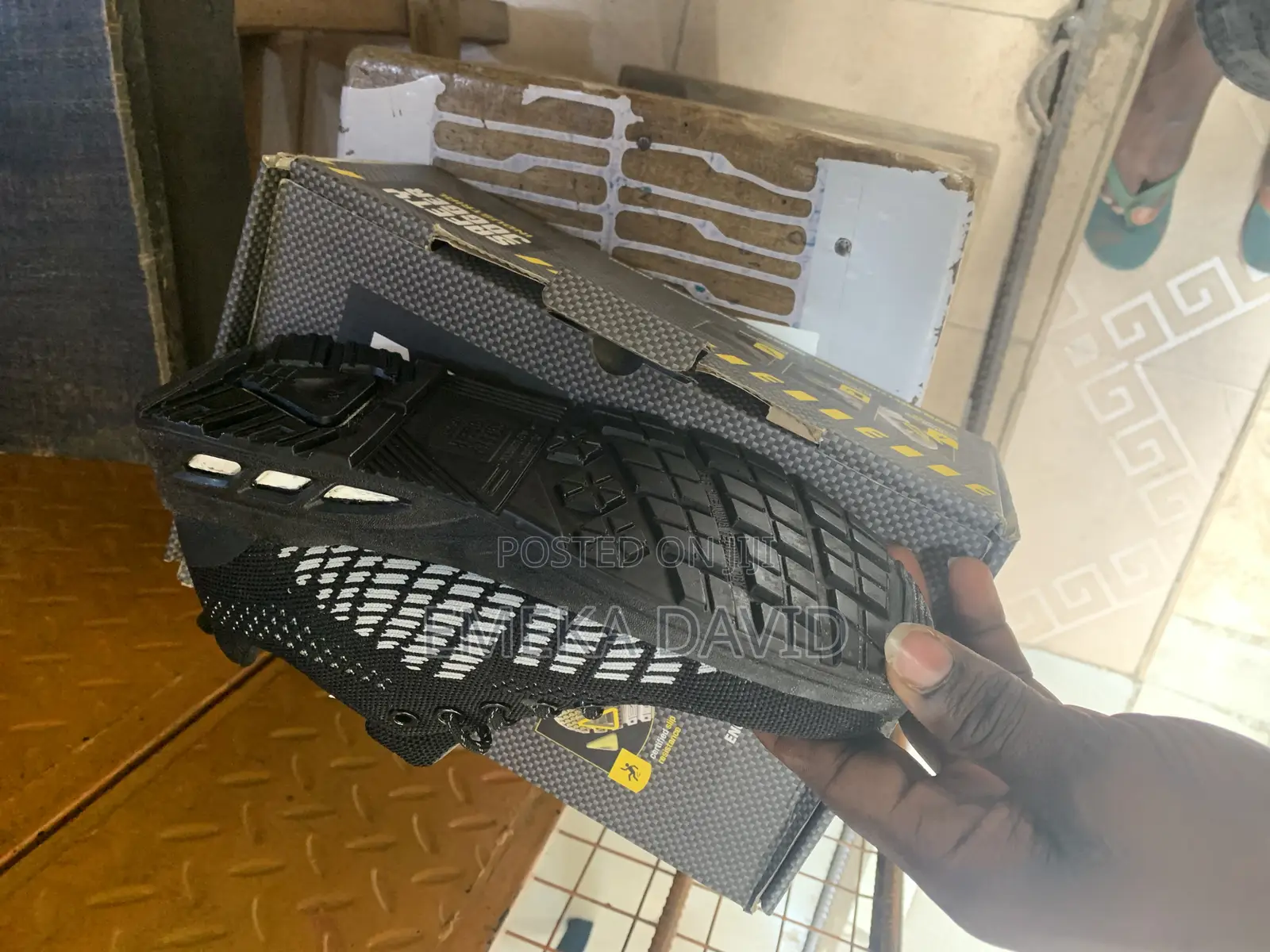 Safety Jogger Works Fitz S1P Black Original