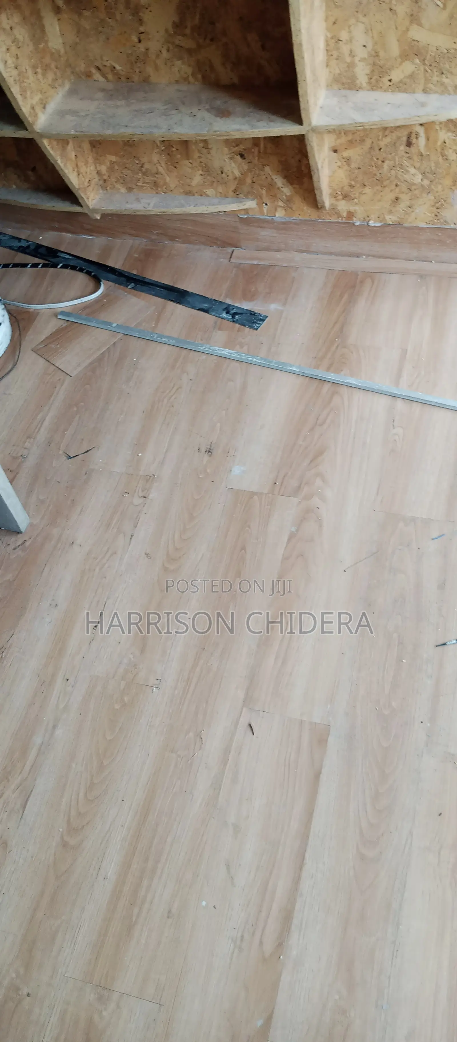 Cream Color SPC Wooden Floor