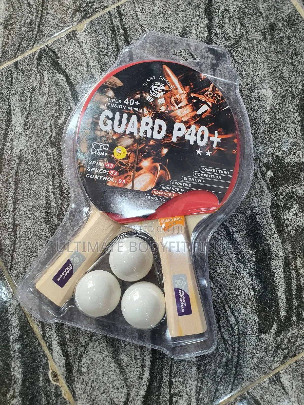 Brand New Giant Dragon | Table Tennis Bat: Guard P40+