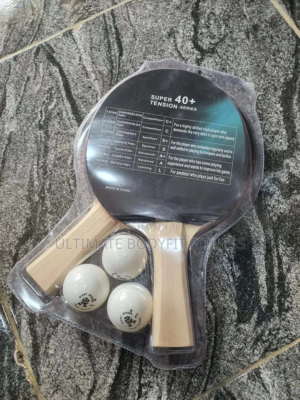 Brand New Giant Dragon | Table Tennis Bat: Guard P40+