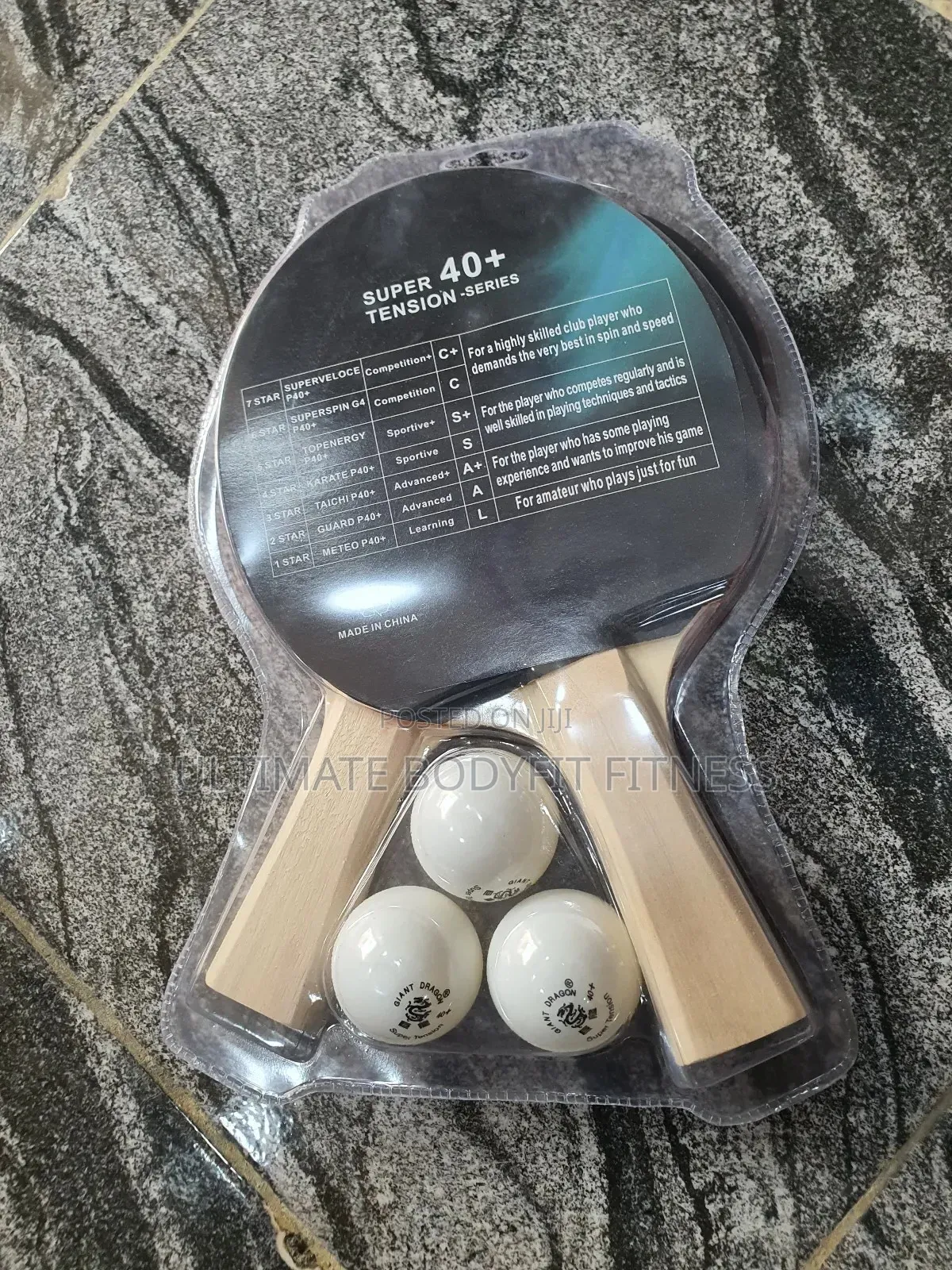 Brand New Giant Dragon | Table Tennis Bat: Guard P40+