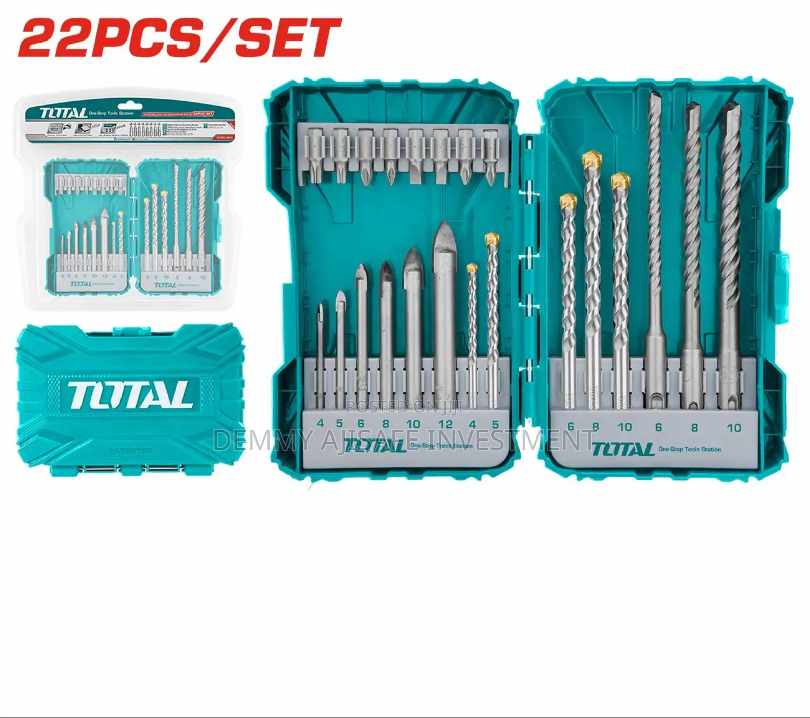 22pcs Drill Bit Screwdriver Bit Set