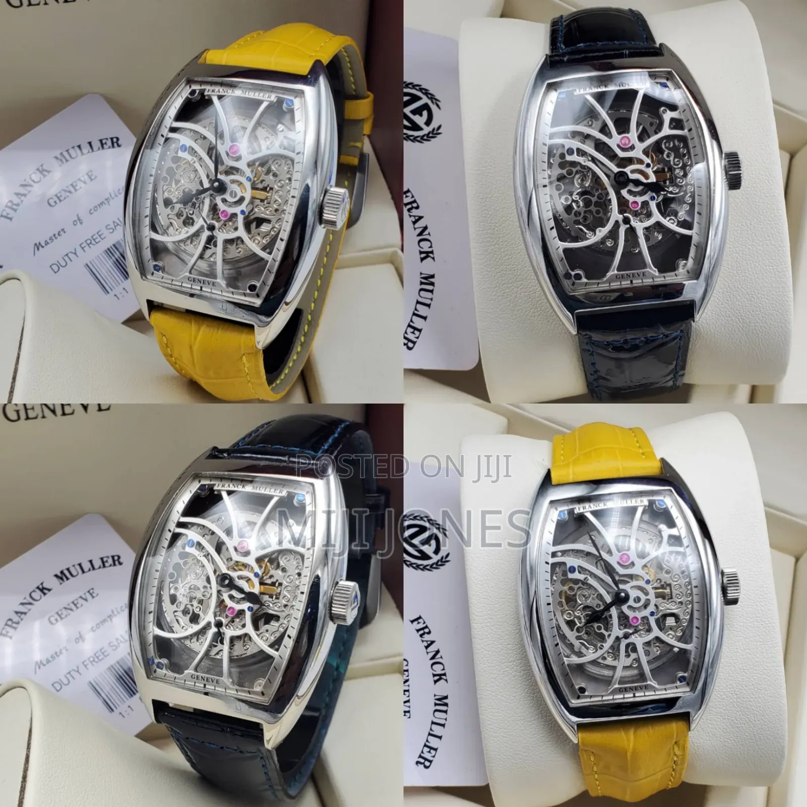 Frank Muller Automatic Leather Watches