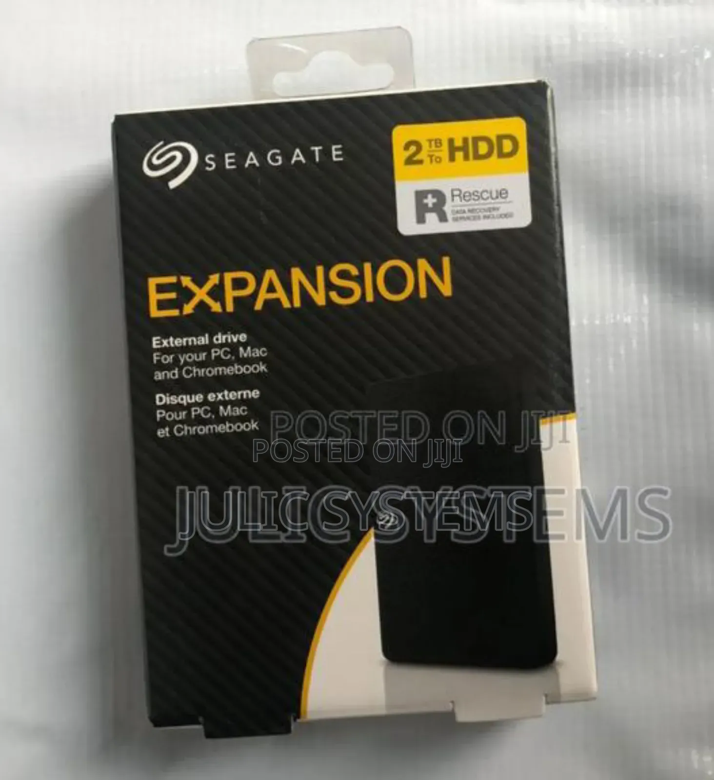 Seagate 2TB Expansion Desktop USB 3.0 External Hard Drive