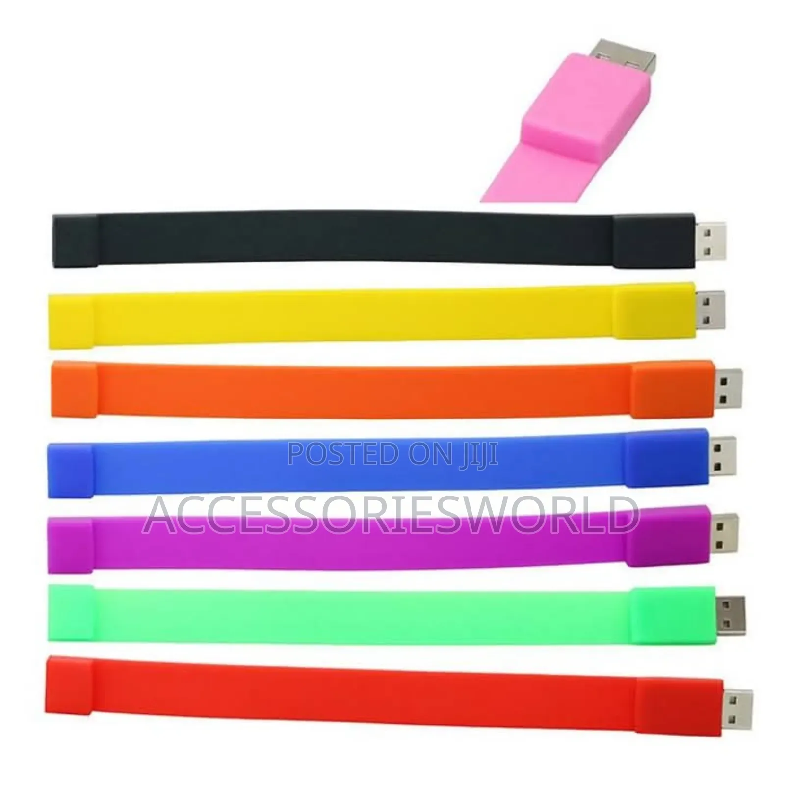 Silicon Souvenir Bracelet Wristband USB Flash Drive